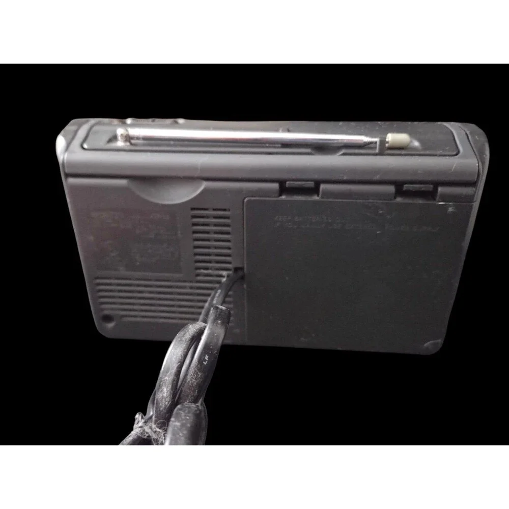 Sony ICF-38 FM/AM Portable Radio Tested Works Amazing Condition